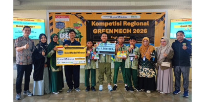 SDIT Al Fityah Raih Juara I pada Kompetisi Regional Greenmech 2026 Region Riau