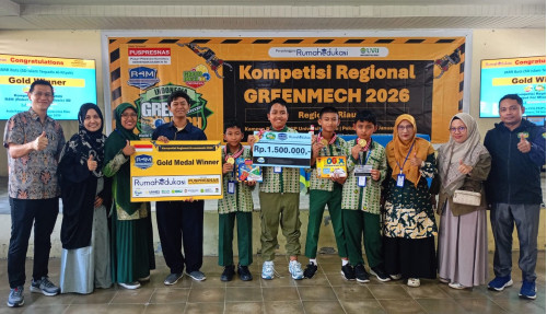 SDIT Al Fityah Raih Juara I pada Kompetisi Regional Greenmech 2026 Region Riau