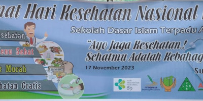 SDIT Al Fityah Memperingati Hari Kesehatan Nasional ke-59