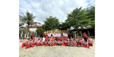 SISWA SDIT AL FITYAH FIELD TRIP KE AGRO WISATA TENAYAN RAYA