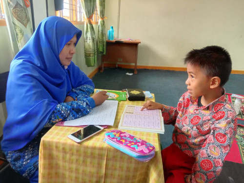 UJIAN TAHSIN DAN TAHFIDZ SDIT AL FITYAH PEKANBARU